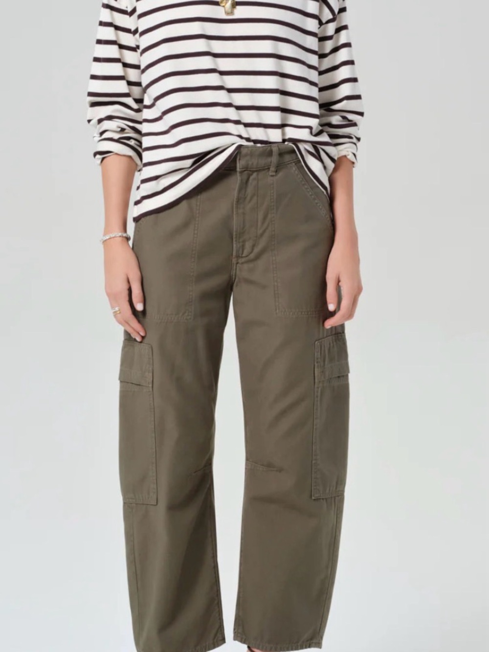 NWT - Citizens Of Humanity Marcelle Low Slung Utility Pants in Dogwood